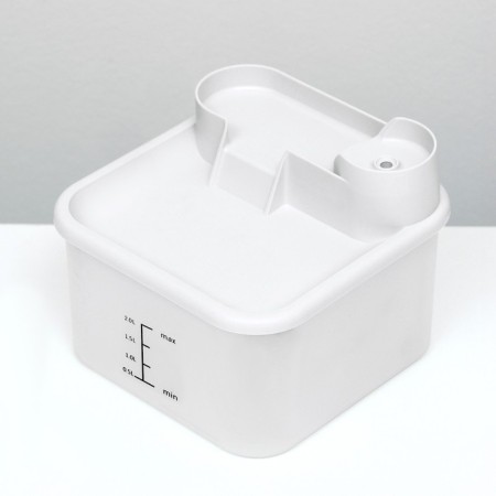 Animal fountain 20 x 17 x 15.5 cm, white-4