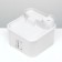 Animal fountain 20 x 17 x 15.5 cm, white