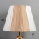 Table lamp "Style" 1x40W E27+ LED lighting 3W gold 28x28x46cm