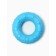 Chewing toy "Donut", 7 cm, blue