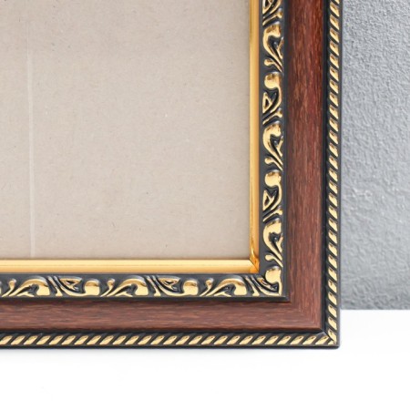 Фоторамка пластик 50х70 см, K203-BROWN-50-70-1