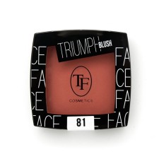 Blush blush, satin finish, tone 81 pink nude