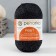 Yarn "Pearl" 50% cotton, 50% viscose 425m/100g (02-black)