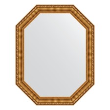 Mirror in the baguette frame, a gold aqueduct 61 mm, 55x70 cm