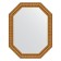 Mirror in the baguette frame, a gold aqueduct 61 mm, 55x70 cm