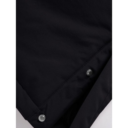 Winter park for a girl, height 152 cm, black color-4