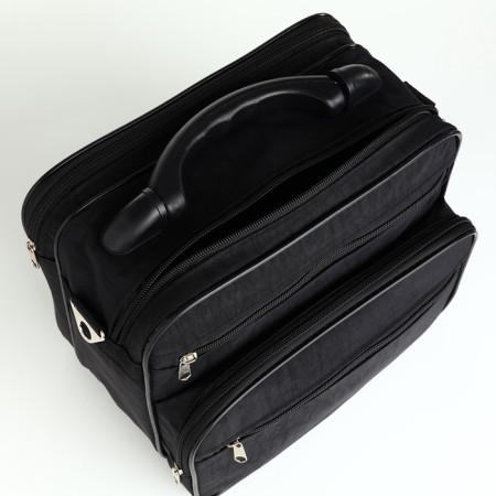Male bag, "ZFTS", black color-4