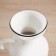 VAZA Ceramics Table "Picasso" (manual painting) Beno10.5 cm, black and white