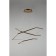 Suspended chandelier Polunia Led 3000k 136W