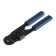 Crimpers of the tundra, to squeeze the computer terminals RJ-45 8P, horizontal compression