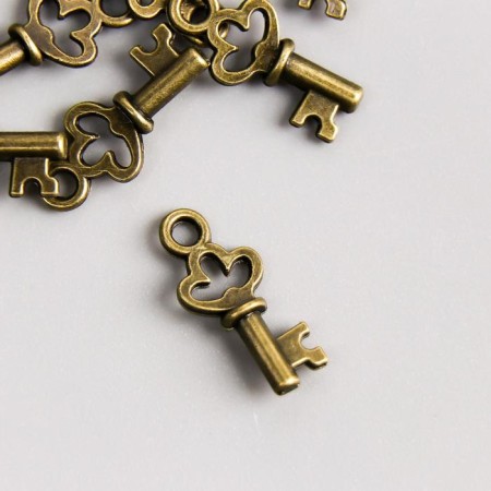 Suspension "Key", ancient bronze 0.7x1.5 cm