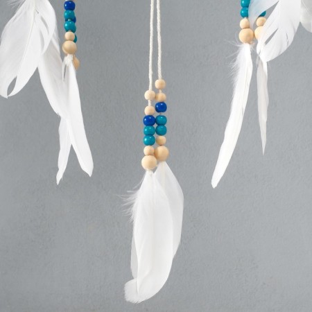 Dreams of Dreams from the evil eye "Nazar" with feathers 30x60 cm-3
