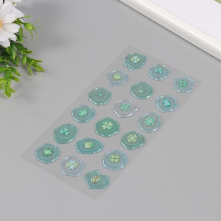 Stickers for creativity plastic "Successful wealth" 9.3x20.4 cm-2