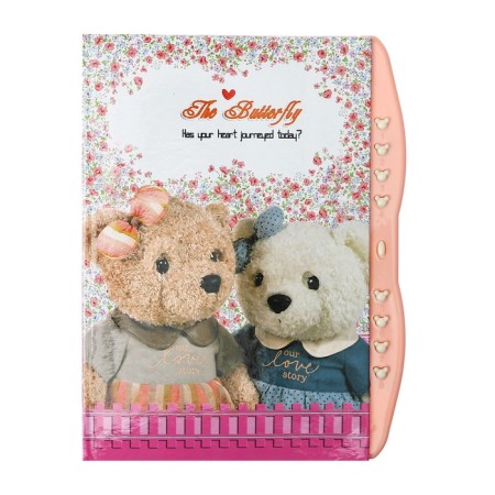Notebook Gift Book on the castle, A6+, 48 sheets, Mishka line, mix-1