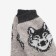 Men's woolen socks "Siberian wolf", gray color, size 25
