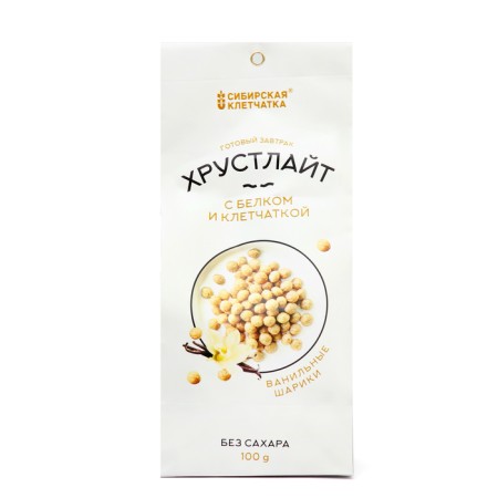 Vanilla Breakfast "Crusstline" with protein and fiber, 100 g