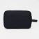 Lightning cosmetic bag, external pocket, black color