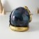 Polystone souvenir "Snake on the skull" 15x12.5x12 cm
