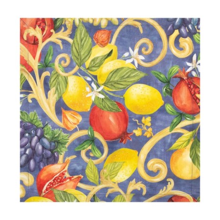 Southern Fruits d = 215 cm with GMVO, 100% cotton, sarzha 190 g/m2-7