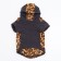 Sweatshirt with a hood "Leopard", size XS (DS 20, Osh 26, Osh 28 cm)