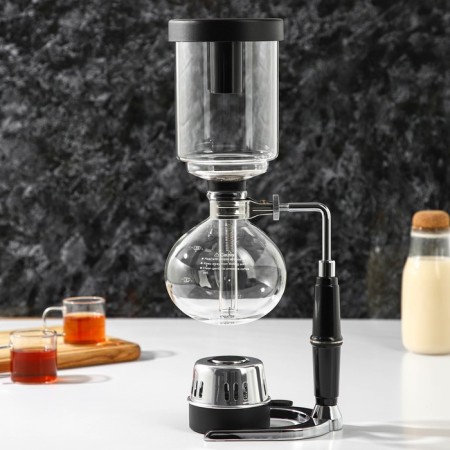 Gabet (siphon) glass for brewing coffee "Columbus", 500 ml, 16 × 11 × 38.5 cm