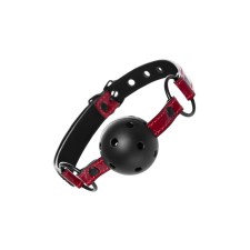 Toyfa Theater gag, PU Skin, 65 cm, red color