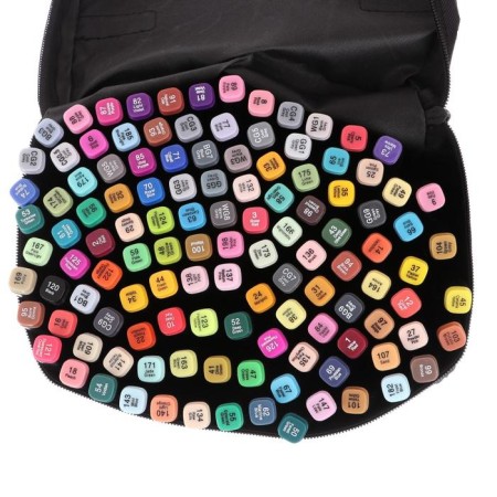 MARKERS for sketching bilateral Mazari Fantasia, 120 colors-2