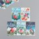 Cardboard "NG Snegier" set 10 pcs (5 types) 4x6 cm