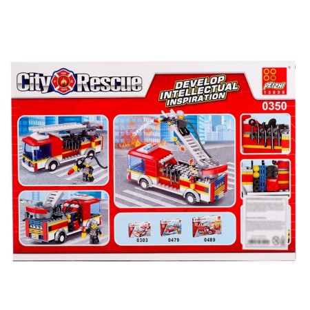 Designer "Fire machine", 196 parts-2