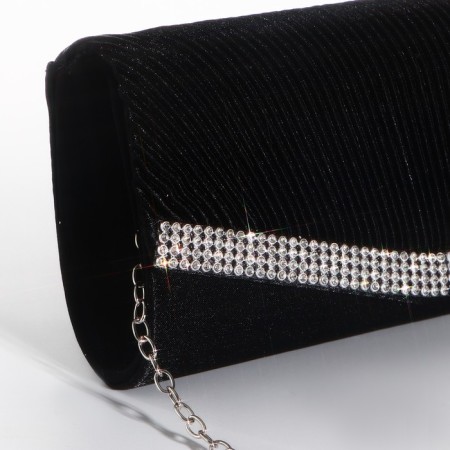 Magneta bag bag, long chain, black color-3