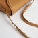Women's bag Textura, messenger, medium size, color dark beige