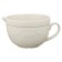 A jug for mixing cream -colored with a relief pattern of Taiga berries, 2l