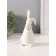 Souvenir Ceramics "White Rabbit with Green Bantic" 6x6.5x16.5 cm
