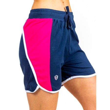 Women's shorts ise, size 48 cm, dark blue color-1