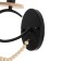Bra 21012/1W BK black 1x40W E14 19x10.5x24cm