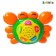 Musical toy "crab", light and sound effects
