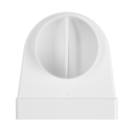 Zein connector, 60x204 mm, d = 125 mm, corner, ventilation-4