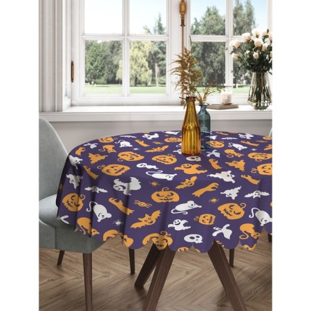 The tablecloth “Halloween”, Round, Saten, D = 150 cm