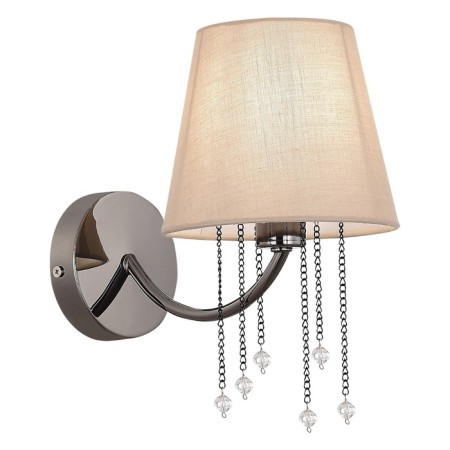 Wall lamp EVOLUCE. Sle1118-801-01. Alluria. 1x40 watts, E14, 15x24 cm, black black color