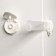 A set of locks for doors and boxes, flexible, 17 cm, 2 pcs., Perekal/white color, crumb I