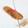Ryabinka needle, 6 × 14 cm, birch bark