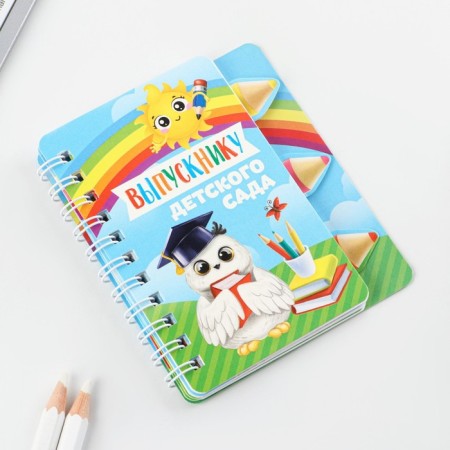 Notepad Notepad with dividers on the rowing "Owl" A7 format, 40 sheets-6