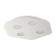 Ceiling light mantra area, GX53, 4x9W, 440x490x40 mm, matte white color