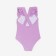 Swimsuit Assed children's minku lilac color, height 122-128