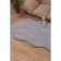Plush mat Sofi de Marko, size 60x90 cm, color as ash-purple