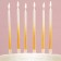 Candles for the cake "On your special day", gold, 6 pcs.