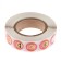 Stickers in the roll "Smiles - 1" diameter 1.5 cm, 1000 pcs.