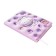 Note book B6, Devente Kitty, 192 sheets, hard cover, artificial leather with foam rubber, 70g/m2, mix
