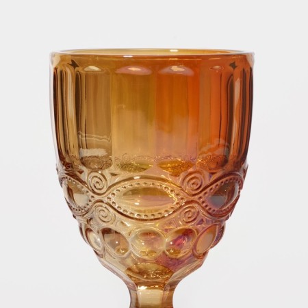 Magistro glass glass "La-Channel", 250 ml, 8 × 15.5 cm, amber color-2