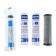 A set of interchangeable cartridges for the Aquaphor water-cleaner OSMO, PP20-B510-03-PP5-ULP50, I9679